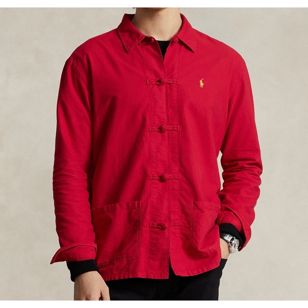 NEW Polo Ralph Lauren Lunar New Year Shirt Mens XXL Red Frog Button Cotton
